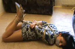 Hogtied
